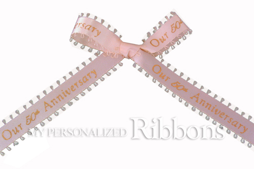 personalized ribbon continuous